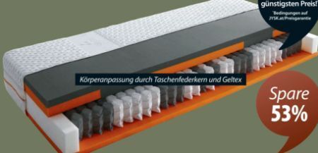 Dänisches Bettenlager Taschenfederkernmatratze s450 Angebot