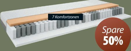 Dänisches Bettenlager Taschenfederkernmatratze s200 Angebot