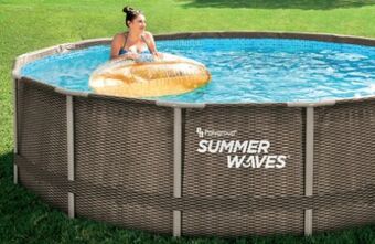Hofer Doppelwandiger pool Angebot