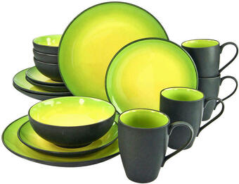 XXXLutz Kombiservice hot - green 16-teilig Angebot