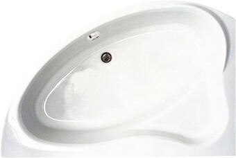 Hornbach Raumsparbadewanne sanotechnik krk 406010 150x98 cm weiß Angebot