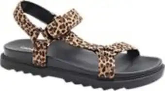 Deichmann Sandalen in braun mit leo-print Angebot