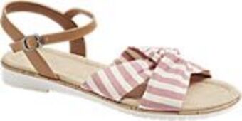 Deichmann Sandalen in braun-rosa Angebot