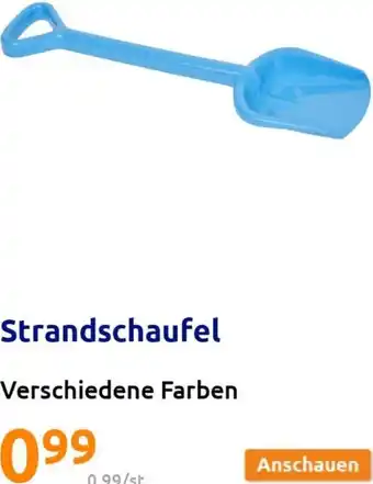 Action Strandschaufel Verschiedene Farben Angebot