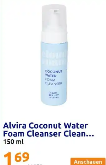 Action Alvira Coconut Water Foam Cleanser Clean... 150 ml Angebot