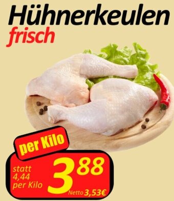 Wurstico Hühnerkeulen frisch per Kilo Angebot