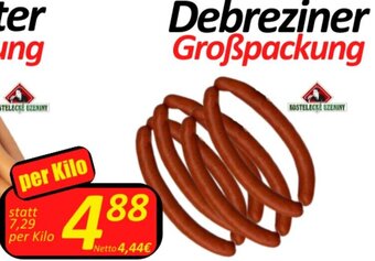 Wurstico Debreziner Großpackung per Kilo Angebot