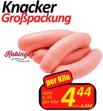 Wurstico Knacker Großpackung per Kilo Angebot