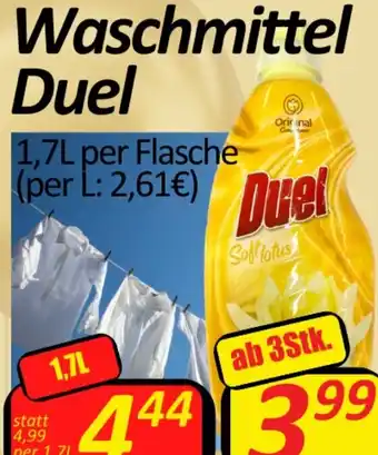 Wurstico Waschmittel Duel 1,7L per Flasche Angebot