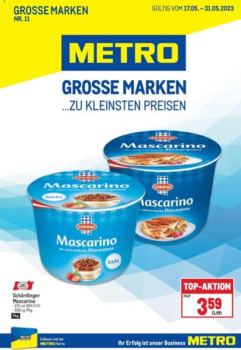 Metro Schärdinger Mascarino Angebot
