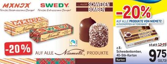 Metro z.B.: Schwedenbomben, 40-Stk-Karton Angebot