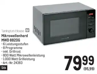 Metro Tarrington House Mikrowellenherd MWD 8820G Angebot