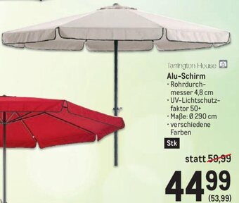 Metro Tarrington House Alu-Schirm Angebot