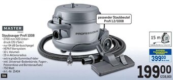 Metro MASTER Staubsauger Profi 1008 Angebot