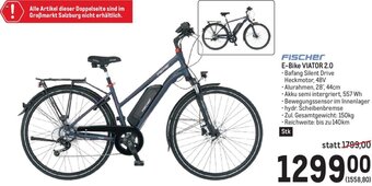 Metro FISCHER E-Bike VIATOR 2.0 Angebot