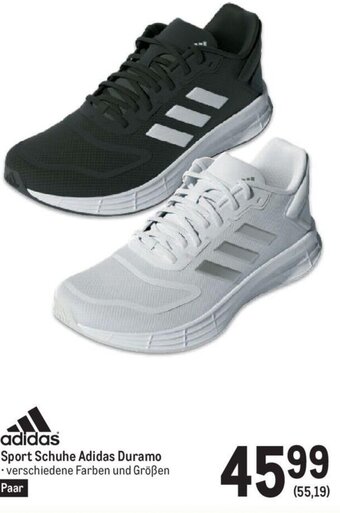 Metro adidas Sport Schuhe Adidas Duramo • verschiedene Farben und Größen Paar Angebot