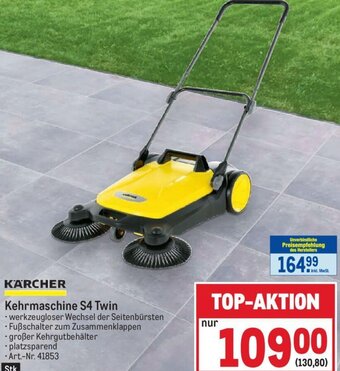 Metro KARCHER Kehrmaschine S4 Twin Angebot