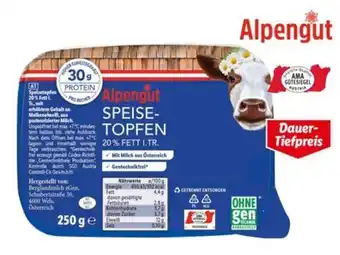 Lidl Ama österreichischer speisetopfen 20% Angebot