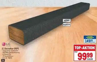 Metro LG 2.1 Soundbar DSP2 Angebot