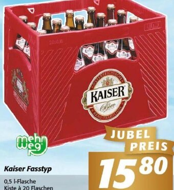 Nah&Frisch Kaiser Fasstyp 0,5 I-Flasche Kiste à 20 Flaschen exkl. Pfand Angebot