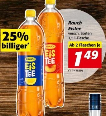 Nah&Frisch Rauch Eistee versch. Sorten 1,5 l-Flasche Angebot