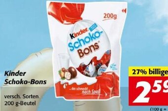Nah&Frisch Kinder Schoko-Bons versch. Sorten 200 g-Beutel Angebot