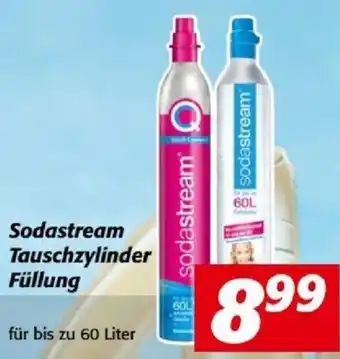 Nah&Frisch Sodastream Tauschzylinder Füllung für bis zu 60 Liter Angebot