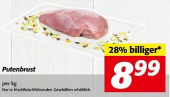 Nah&Frisch Putenbrust per kg Angebot