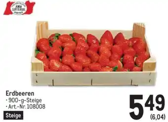 Metro Erdbeeren -900-g-Steige Art.-Nr. 108008 Angebot