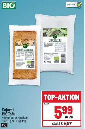 Metro Sojarei BIO Tofu -500-g od. 1-kg-Pkg Angebot