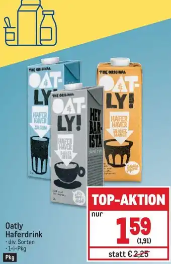 Metro Oatly Haferdrink • 1-1-Pkg Angebot