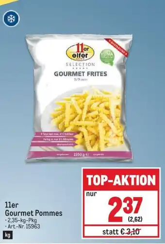 Metro 11er Gourmet Pommes - 2,35-kg-Pkg Angebot