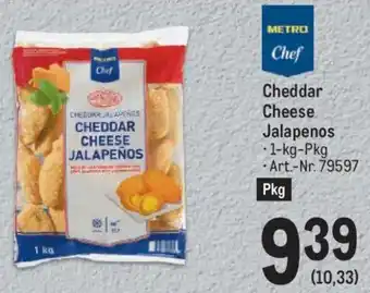 Metro Cheddar Cheese Jalapenos · 1-kg-Pkg Art.-Nr. 79597 Angebot