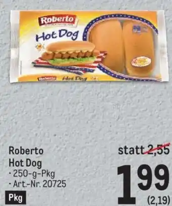 Metro Roberto Hot Dog • 250-g-Pkg Angebot