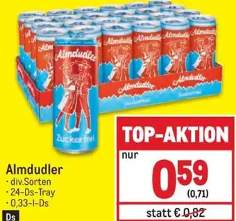 Metro Almdudler • div.Sorten - 24-Ds-Tray -0,33-1-Ds Angebot