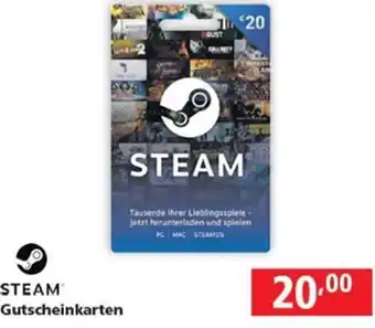 Pagro Diskont STEAM Gutscheinkarten Angebot