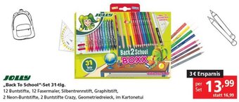 Pagro Diskont JOLLY ,,Back To School"-Set 31-tlg. Angebot