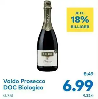T&G Valdo Prosecco DOC Biologico 0.75l Angebot