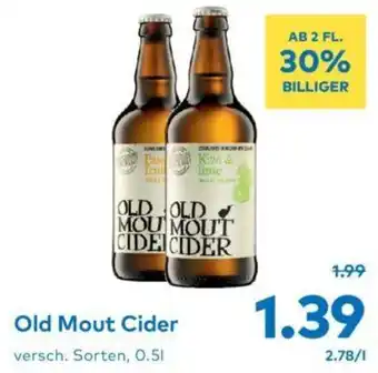 T&G Old Mout Cider versch. Sorten, 0.5l Angebot
