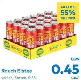 T&G Rauch Eistee versch. Sorten, 0.33L Angebot
