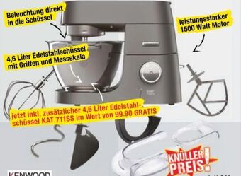 Maximarkt Küchenmaschine chef titanium kvc7300s Angebot