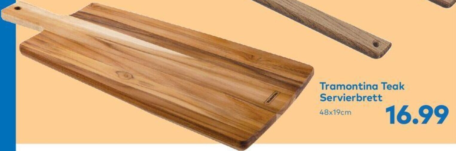 T&G Tramontina Teak Servierbrett 48x19cm Angebot