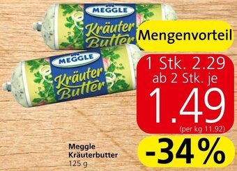 Spar Meggle Kräuterbutter 125 g Angebot