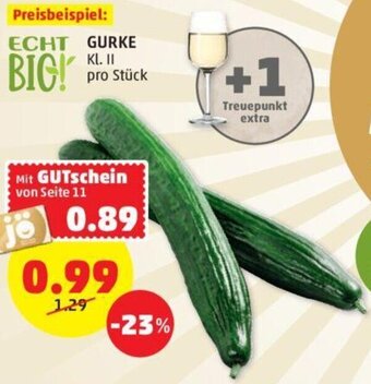PENNY GURKE KL. II pro Stück Angebot
