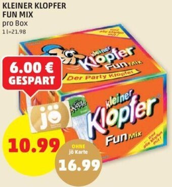 PENNY KLEINER KLOPFER FUN MIX pro Box Angebot