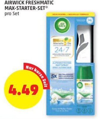 PENNY AIRWICK FRESHMATIC MAX-STARTER-SET* pro Set Angebot