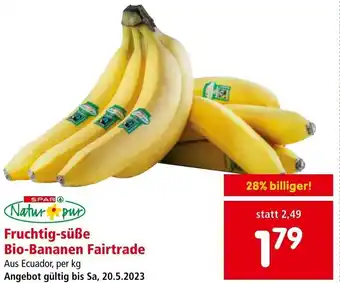 Interspar Fruchtig-süße Bio-Bananen Fairtrade Angebot