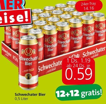 Spar Schwechater Bier 0,5 Liter Angebot