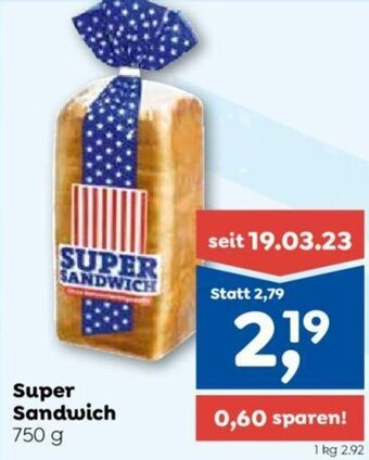 ADEG Super Sandwich 750 g Angebot