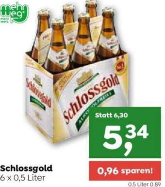 ADEG Schlossgold 6 x 0,5 Liter Angebot